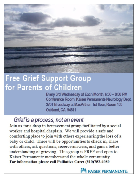 Parental Bereavement Support Group